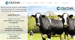Desktop Screenshot of cecna.fr
